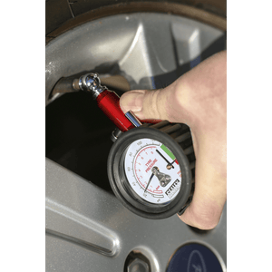 Sealey TSTPDG01 Tyre Pressure Gauge with Tyre Tread Depth Gauge 0-8bar(0-120psi) - TSTPDG01 - Sealey Tools UK - Trade Counter Direct