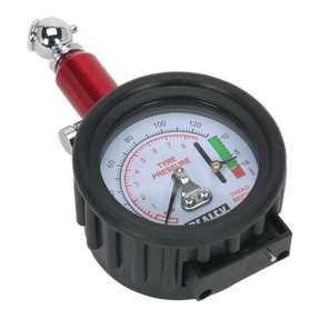 Sealey TSTPDG01 Tyre Pressure Gauge with Tyre Tread Depth Gauge 0-8bar(0-120psi) - TSTPDG01 - Sealey Tools UK - Trade Counter Direct