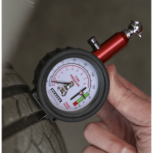 Sealey TSTPDG01 Tyre Pressure Gauge with Tyre Tread Depth Gauge 0-8bar(0-120psi) - TSTPDG01 - Sealey Tools UK - Trade Counter Direct