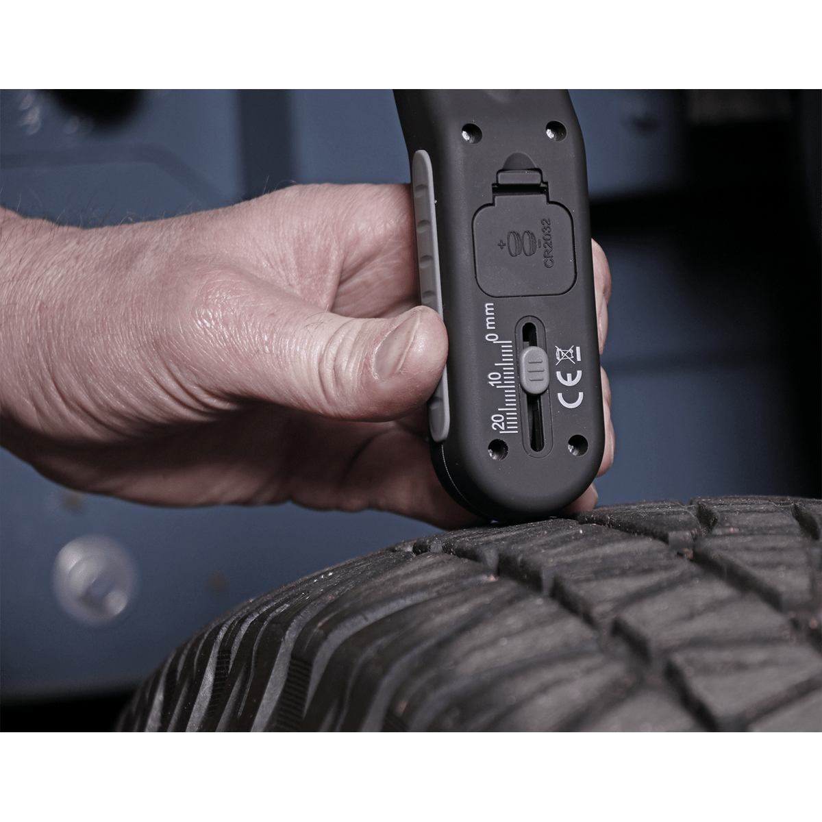 Sealey TSTPG11 Digital Tyre Pressure & Tread Depth Gauge - TSTPG11 - Sealey Tools UK - Trade Counter Direct