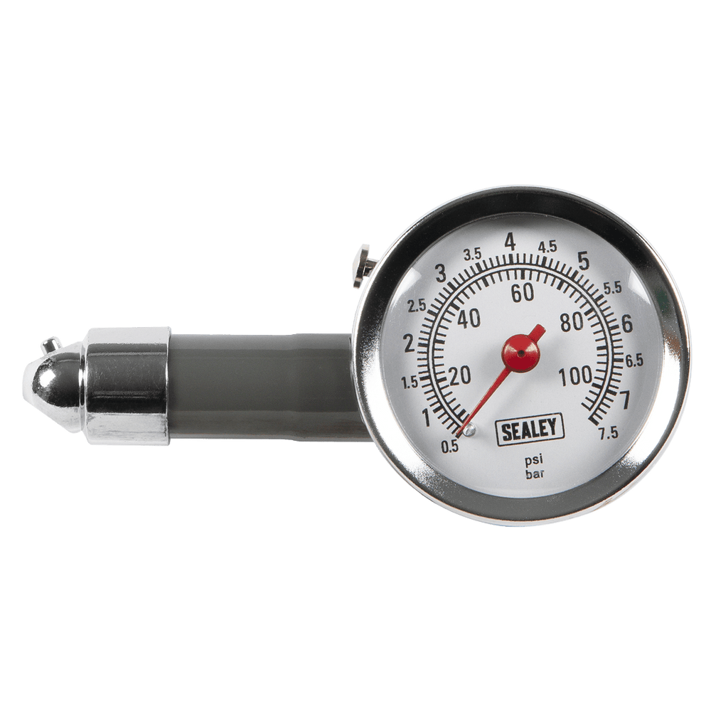 Sealey TSTPG43 Dial Type Pressure Gauge 0-100psi - TSTPG43 - Sealey Tools UK - Trade Counter Direct