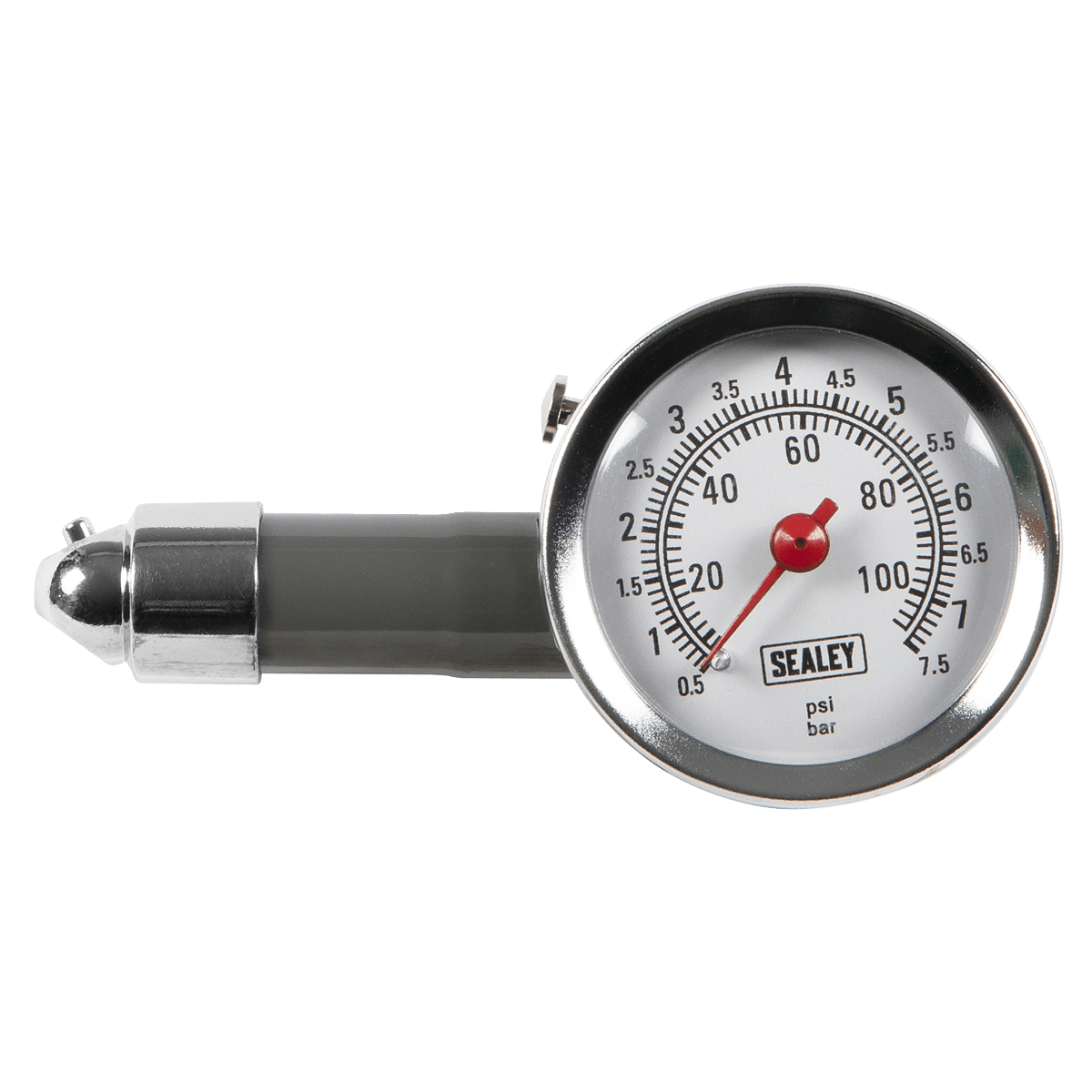 Sealey TSTPG43 Dial Type Pressure Gauge 0-100psi - TSTPG43 - Sealey Tools UK - Trade Counter Direct