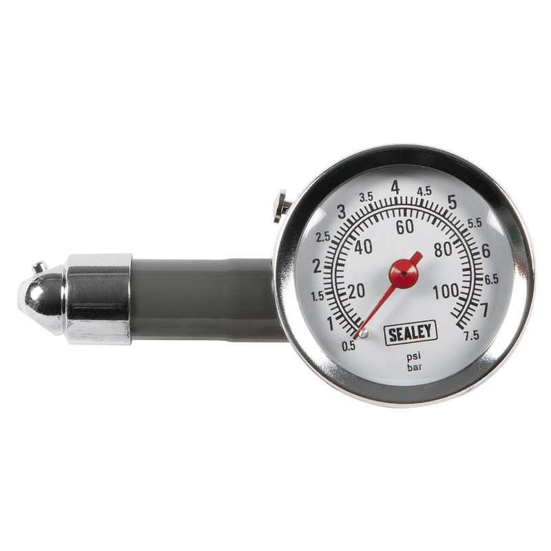 Sealey TSTPG43 Dial Type Pressure Gauge 0-100psi - TSTPG43 - Sealey Tools UK - Trade Counter Direct