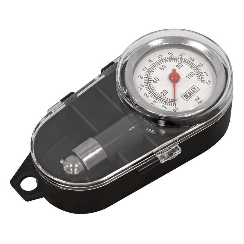 Sealey TSTPG43 Dial Type Pressure Gauge 0-100psi - TSTPG43 - Sealey Tools UK - Trade Counter Direct