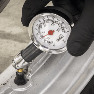 Sealey TSTPG43 Dial Type Pressure Gauge 0-100psi - TSTPG43 - Sealey Tools UK - Trade Counter Direct