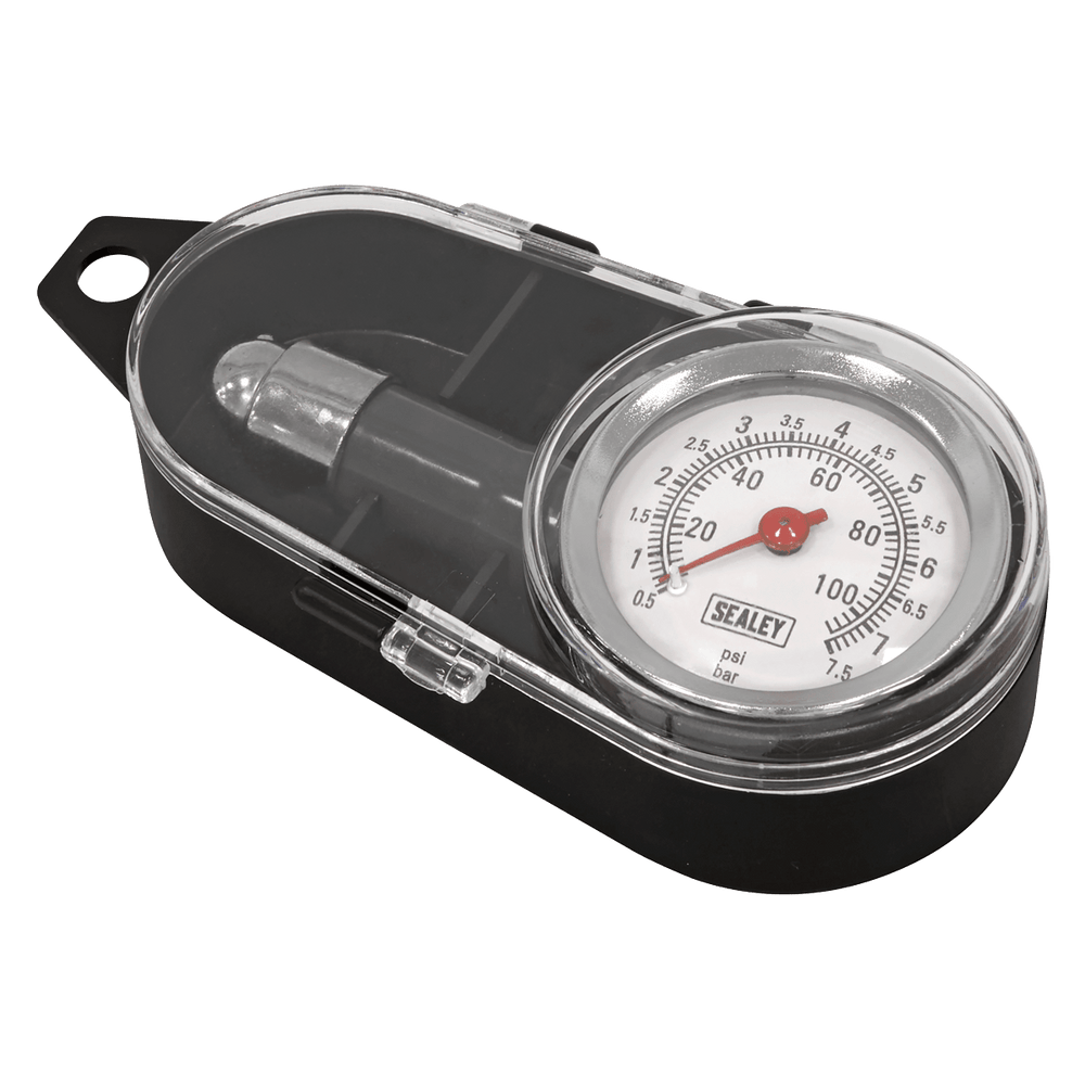 Sealey TSTPG43 Dial Type Pressure Gauge 0-100psi - TSTPG43 - Sealey Tools UK - Trade Counter Direct