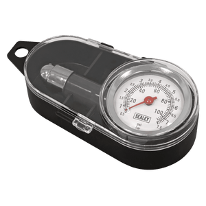 Sealey TSTPG43 Dial Type Pressure Gauge 0-100psi - TSTPG43 - Sealey Tools UK - Trade Counter Direct