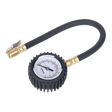 Sealey TST/PG6 Tyre Pressure Gauge with Clip - On Chuck 0 - 7bar(0 - 100psi) - TST/PG6 - Sealey Tools UK - Trade Counter Direct