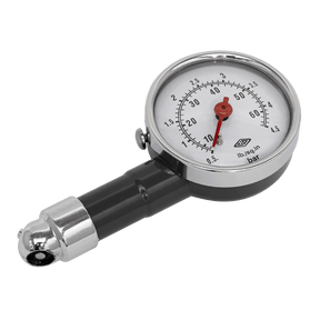 Sealey TST/PG97 Tyre Pressure Gauge Dial Type 0 - 4.5bar(0 - 60psi) - TST/PG97 - Sealey Tools UK - Trade Counter Direct