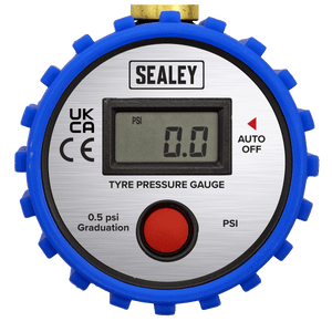 Sealey TST/PG981 Digital Tyre Pressure Gauge with Leader Hose & Quick Release - TST/PG981 - Sealey Tools UK - Trade Counter Direct