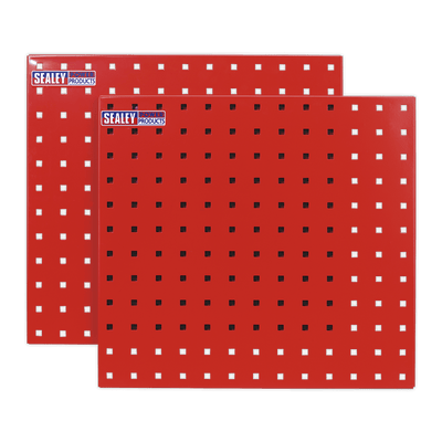 Sealey TTS05 PerfoTool Storage Panel 500 x 500mm Pack of 2 - TTS05 - Sealey Tools UK - Trade Counter Direct
