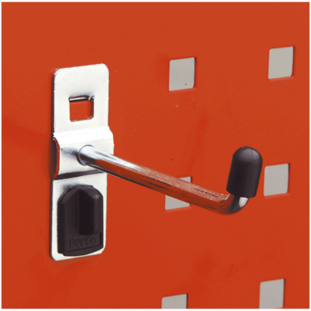 Sealey TTS16 Single Prong Hook 6 x 50mm Vertical End Pack of 5 - TTS16 - Sealey Tools UK - Trade Counter Direct