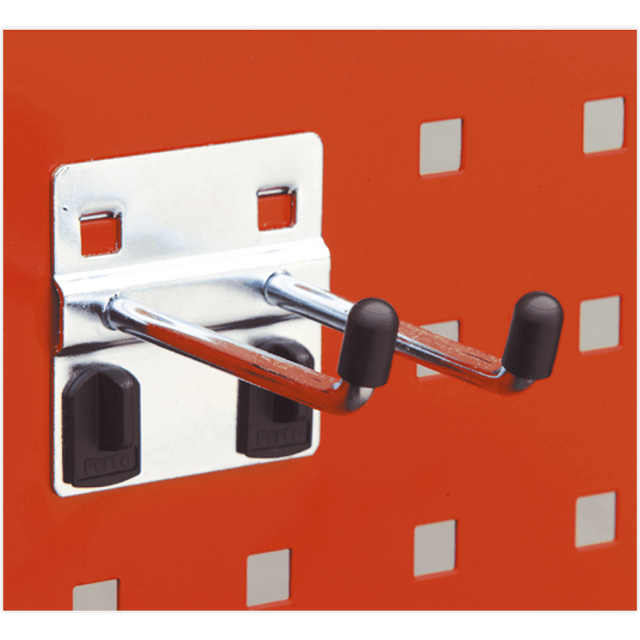 Sealey TTS20 Double Prong Hook 6 x 25mm Angled End Pack of 5 - TTS20 - Sealey Tools UK - Trade Counter Direct