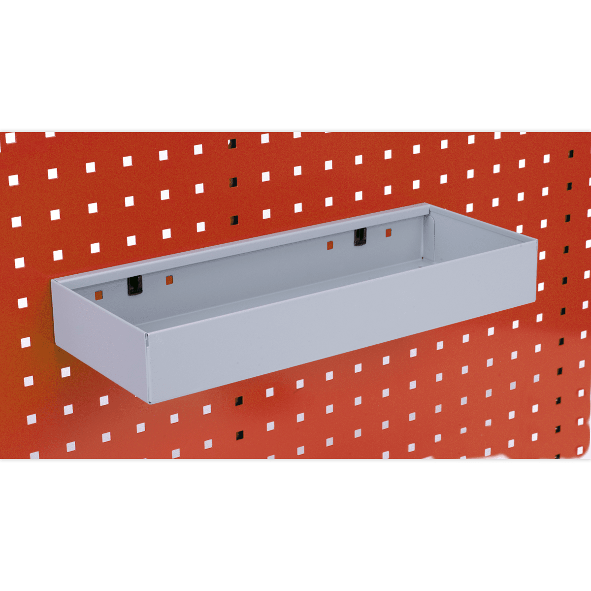 Sealey TTS41 Storage Tray for PerfoTool/Wall Panels 450 x 175 x 65mm - TTS41 - Sealey Tools UK - Trade Counter Direct