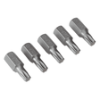 Sealey TX40S5 TRX - Star* T40 Bit Short Pack of 5 - TX40S5 - Sealey Tools UK - Trade Counter Direct