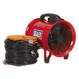 Sealey VEN200 Portable Ventilator Ø200mm with 5m Ducting - VEN200 - Sealey Tools UK - Trade Counter Direct