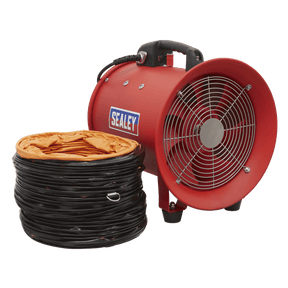 Sealey VEN250 Portable Ventilator Ø250mm with 5m Ducting - VEN250 - Sealey Tools UK - Trade Counter Direct