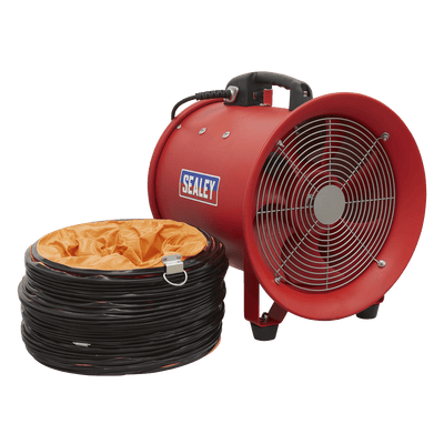 Sealey VEN300 Portable Ventilator Ø300mm with 5m Ducting - VEN300 - Sealey Tools UK - Trade Counter Direct
