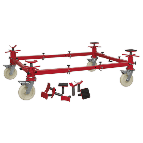 Sealey VMD002 Vehicle Moving Dolly 4 Post 900kg - VMD002 - Sealey Tools UK - Trade Counter Direct