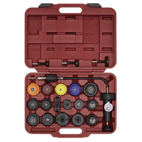 Sealey VS001 Cooling System Tester Cap System - Cooling System - SLY-10227 - Sealey Tools UK - Trade Counter Direct