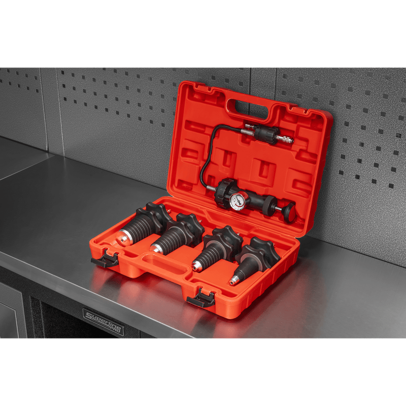 Sealey VS0033 Cooling System Pressure Test Kit 5pc - VS0033 - Sealey Tools UK - Trade Counter Direct