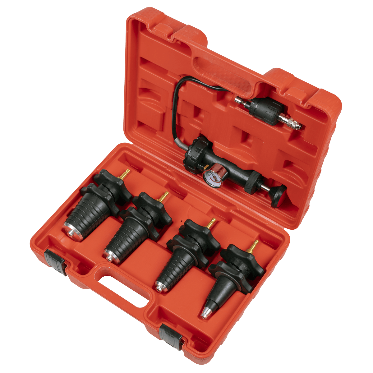 Sealey VS0033 Cooling System Pressure Test Kit 5pc - VS0033 - Sealey Tools UK - Trade Counter Direct