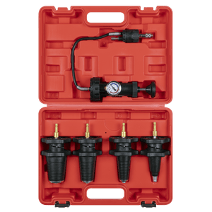 Sealey VS0033 Cooling System Pressure Test Kit 5pc - VS0033 - Sealey Tools UK - Trade Counter Direct