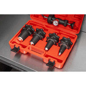 Sealey VS0033 Cooling System Pressure Test Kit 5pc - VS0033 - Sealey Tools UK - Trade Counter Direct