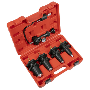 Sealey VS0033 Cooling System Pressure Test Kit 5pc - VS0033 - Sealey Tools UK - Trade Counter Direct