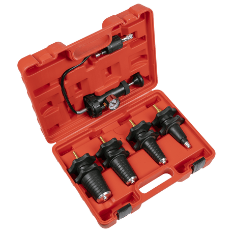 Sealey VS0033 Cooling System Pressure Test Kit 5pc - VS0033 - Sealey Tools UK - Trade Counter Direct