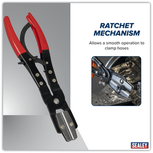 Sealey VS0036 Ratchet Hose Clamp Pliers 310mm - VS0036 - Sealey Tools UK - Trade Counter Direct