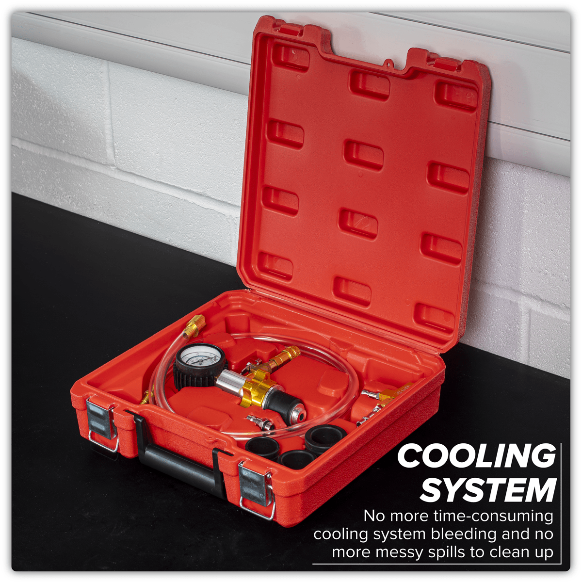 Sealey VS0042 Cooling System Vacuum Purge & Refill Kit - VS0042 - Sealey Tools UK - Trade Counter Direct