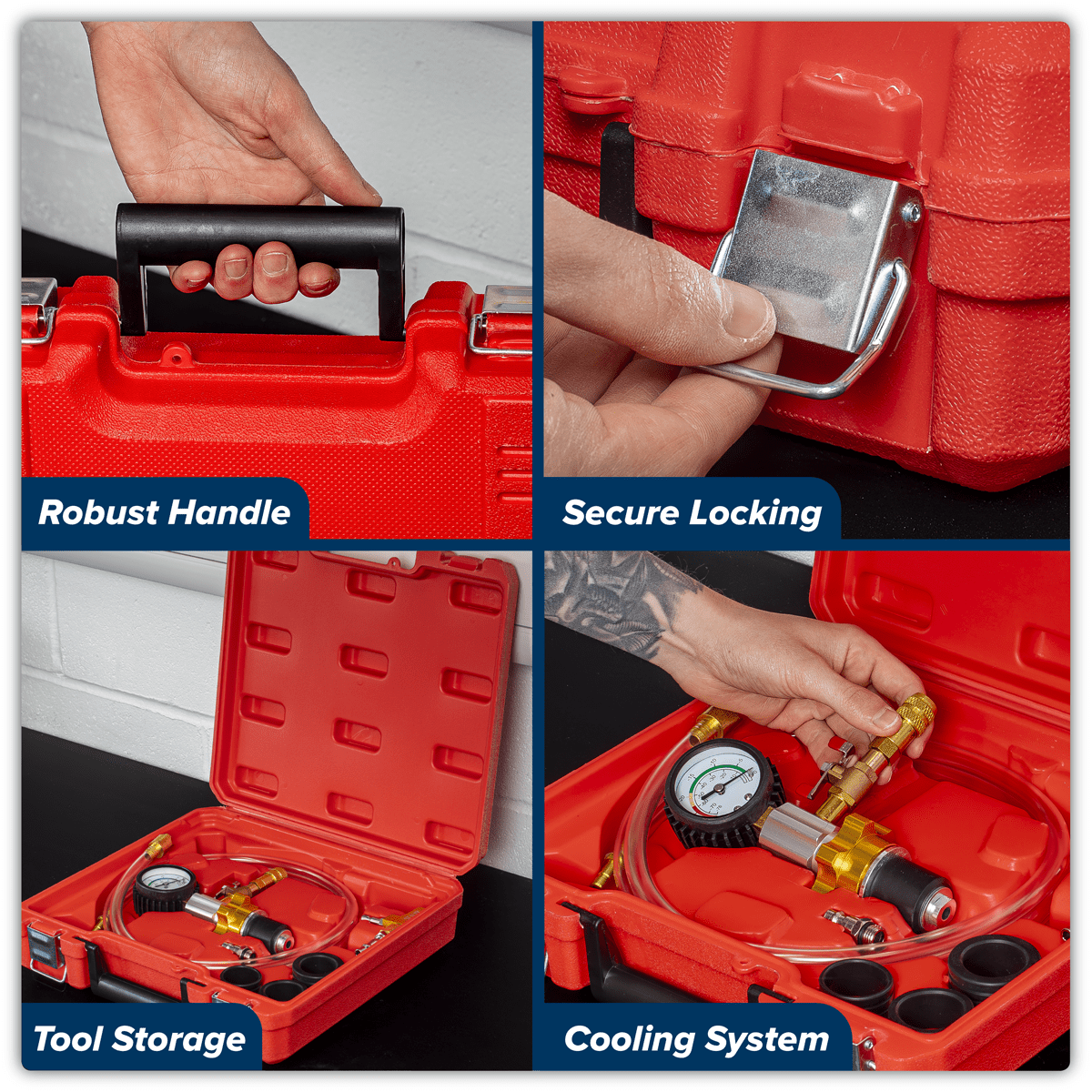 Sealey VS0042 Cooling System Vacuum Purge & Refill Kit - VS0042 - Sealey Tools UK - Trade Counter Direct