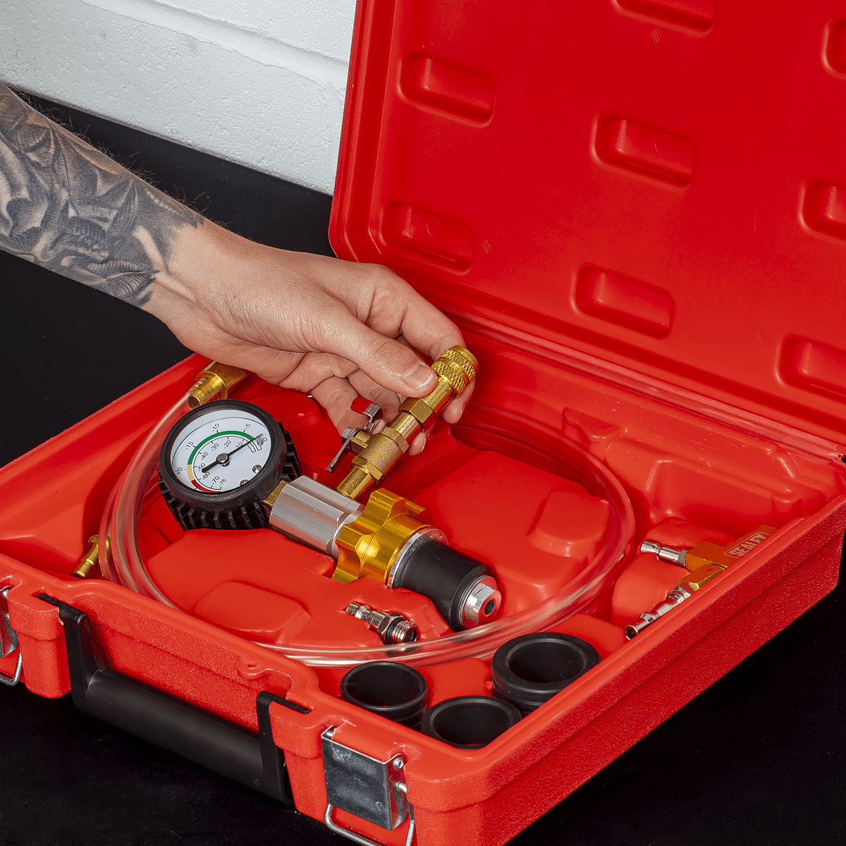 Sealey VS0042 Cooling System Vacuum Purge & Refill Kit - VS0042 - Sealey Tools UK - Trade Counter Direct