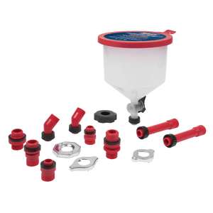 Sealey VS0045 Non-Spill Automotive Coolant Filling Set 15pc - VS0045 - Sealey Tools UK - Trade Counter Direct