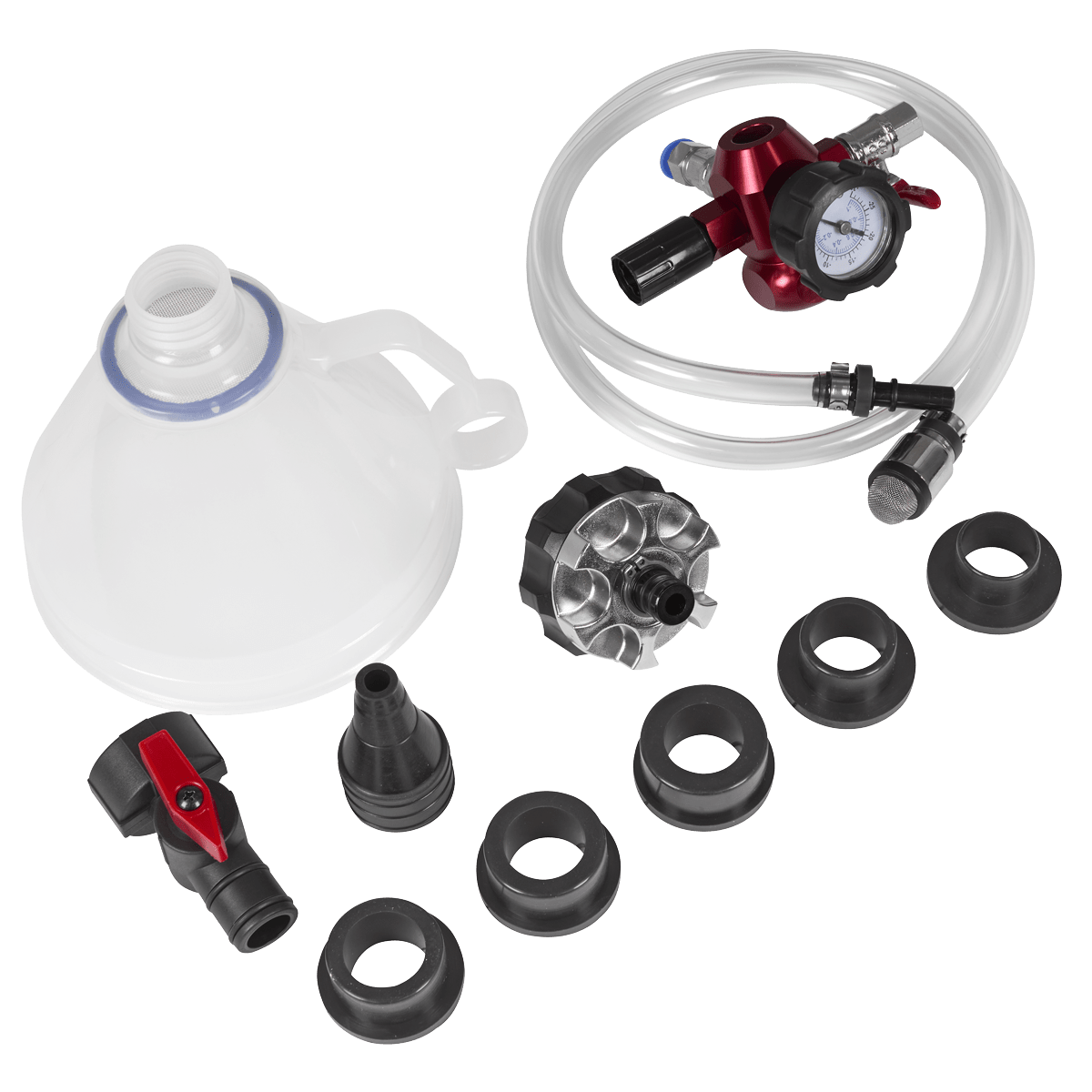 Sealey VS0046 Cooling System Vacuum Purge & Refill Kit - VS0046 - Sealey Tools UK - Trade Counter Direct