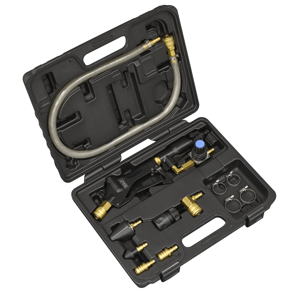 Sealey VS0055 Pulsating Cooling System Flush Tool Set - VS0055 - Sealey Tools UK - Trade Counter Direct