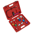 Sealey VS006 Cooling System Pressure Test Kit 16pc - VS006 - Sealey Tools UK - Trade Counter Direct