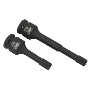 Sealey VS0100 M12 Wheel Bearing Hub Spline Socket Bits for VAG 2pc - VS0100 - Sealey Tools UK - Trade Counter Direct
