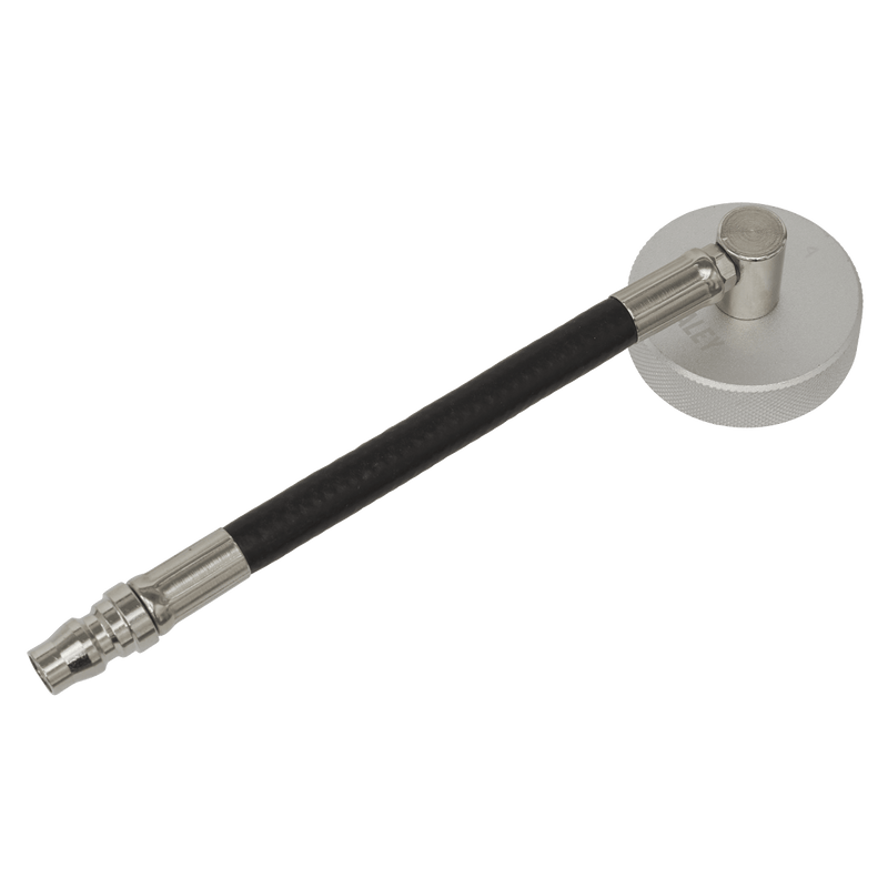 Sealey VS0204C4 Brake Pressure Bleeder Cap 45mm & Connector With Hose 90° - VS0204C4 - Sealey Tools UK - Trade Counter Direct