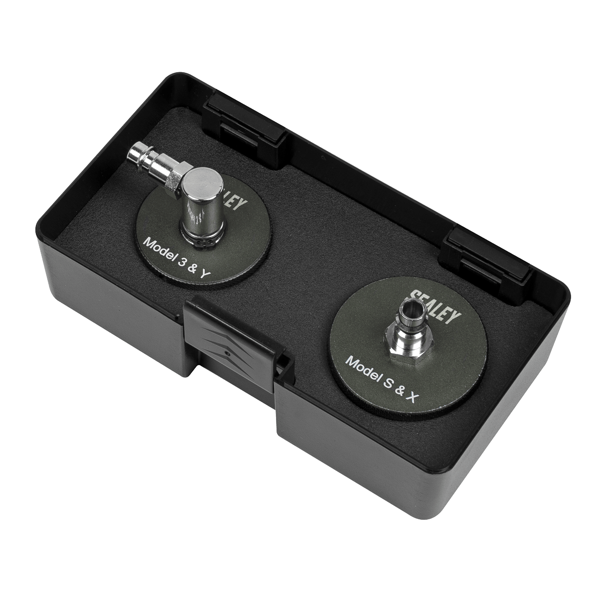 Sealey VS0204T Brake Pressure Bleeder Cap Set for Tesla - VS0204T - Sealey Tools UK - Trade Counter Direct