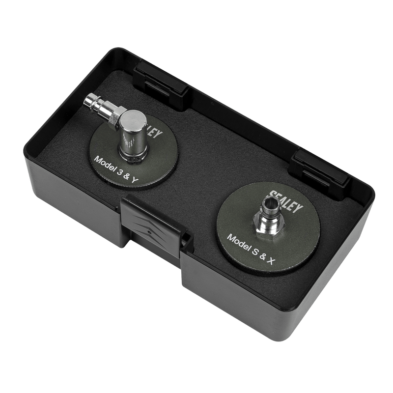 Sealey VS0204T Brake Pressure Bleeder Cap Set for Tesla - VS0204T - Sealey Tools UK - Trade Counter Direct
