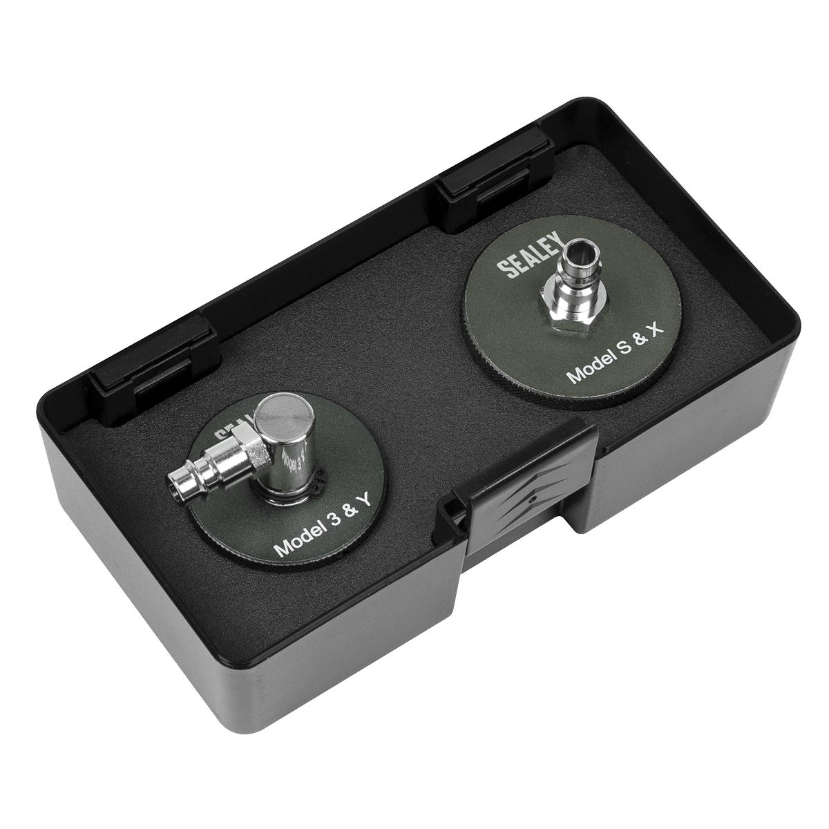 Sealey VS0204T Brake Pressure Bleeder Cap Set for Tesla - VS0204T - Sealey Tools UK - Trade Counter Direct