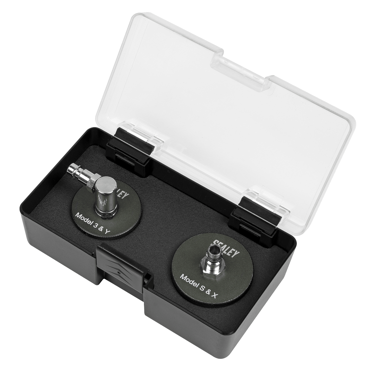Sealey VS0204T Brake Pressure Bleeder Cap Set for Tesla - VS0204T - Sealey Tools UK - Trade Counter Direct