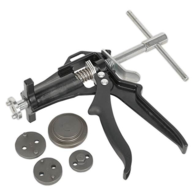 Sealey VS0211 Brake Piston Wind-Back Tool Kit 5pc - VS0211 - Sealey Tools UK - Trade Counter Direct