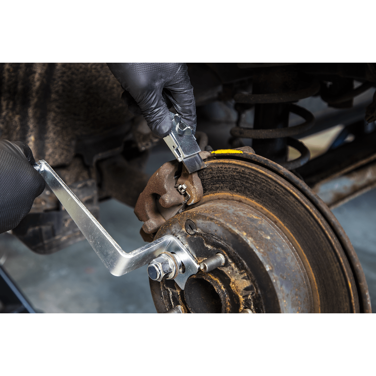 Sealey VS0216 Brake Disc Lip Remover Set - VS0216 - Sealey Tools UK - Trade Counter Direct