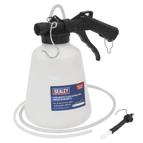 Sealey VS0217 Pneumatic Fluid Extractor/Brake Bleeder 2L - VS0217 - Sealey Tools UK - Trade Counter Direct
