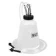 Sealey VS0218 2L High Flow Twin Pipe Brake Bleed Bottle - VS0218 - Sealey Tools UK - Trade Counter Direct
