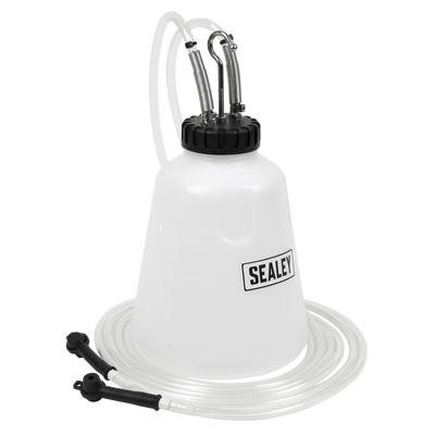 Sealey VS0218 2L High Flow Twin Pipe Brake Bleed Bottle - VS0218 - Sealey Tools UK - Trade Counter Direct