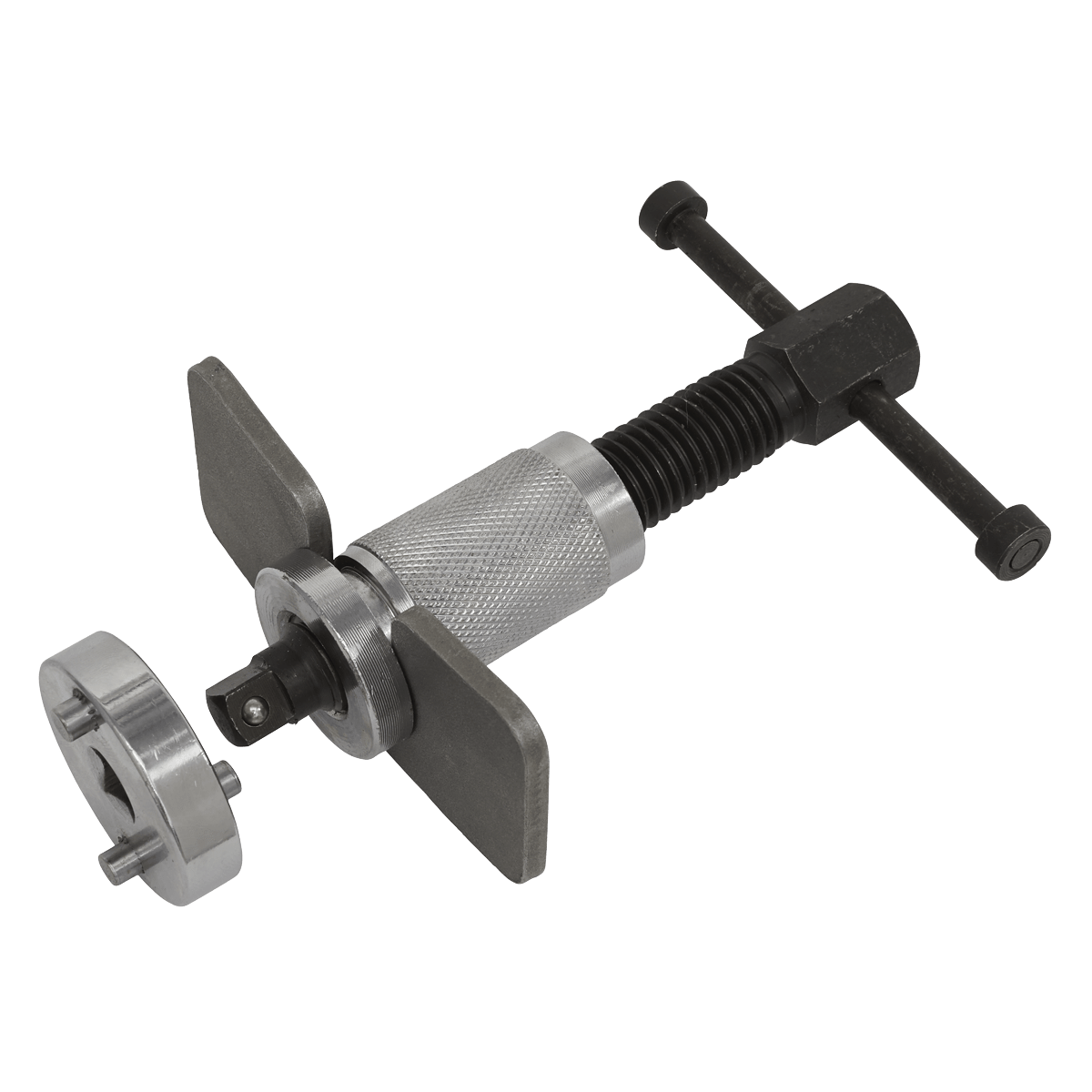 Sealey VS0247 Left-Handed Brake Piston Wind-Back Tool with Double Adaptor - VS0247 - Sealey Tools UK - Trade Counter Direct